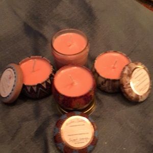 Hand made soy candles